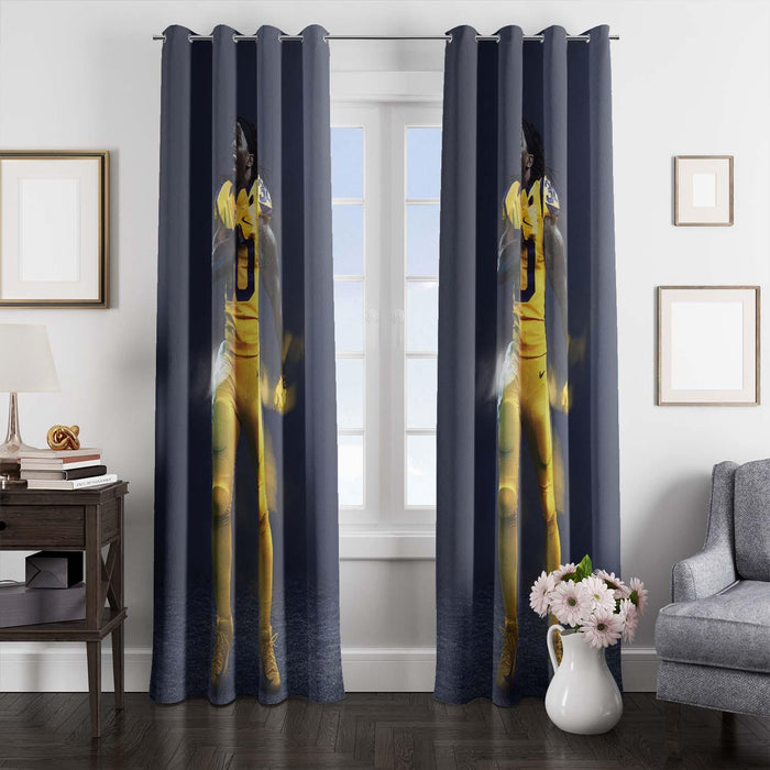 proud of yourself nfl player window Curtain