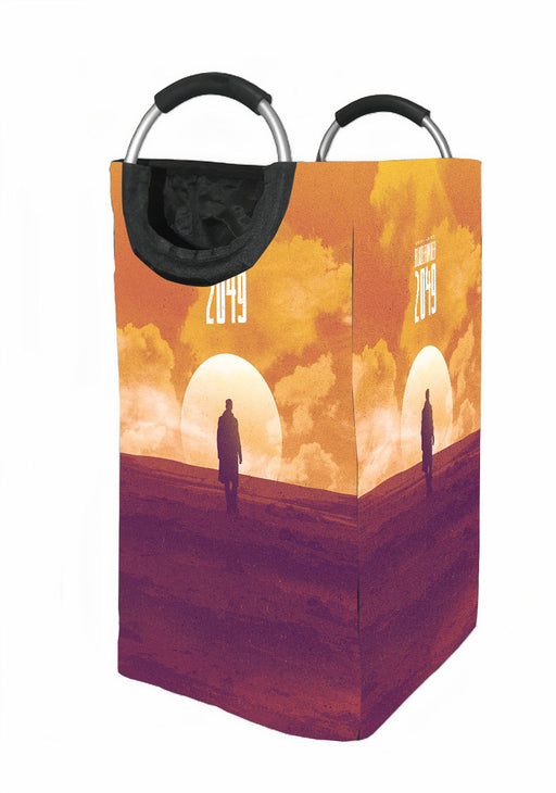 ryan gosling blade runner 2049 silhouette Laundry Hamper | Laundry Basket