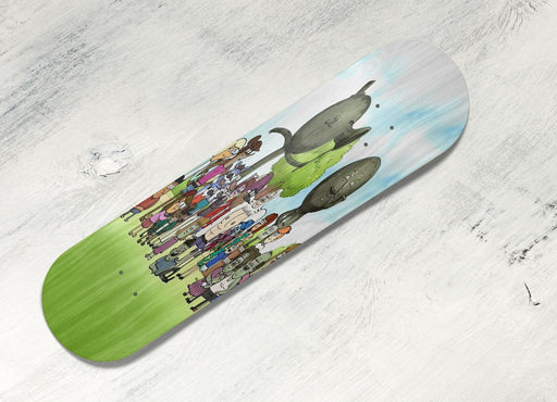 ryan gosling blade runner 2049 silhouette Skateboard decks