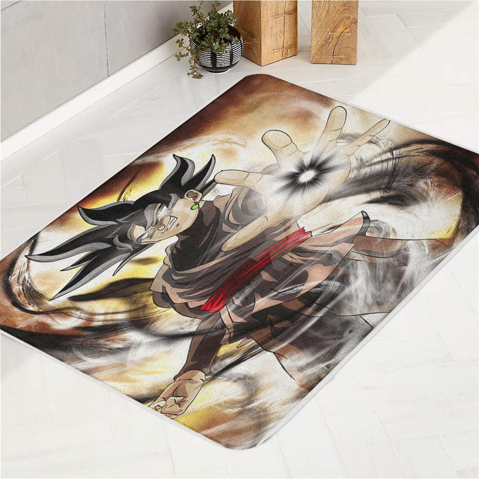 revolution black devil goku bath rugs