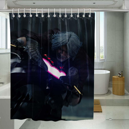 ryan gosling red light blade runner 2049 shower curtains