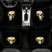 punisher steelers logo yellow Car floor mats Universal fit