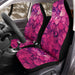 real crystal pink purple Car Seat Covers