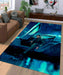 ryan gosling with car blade runner 2049 Living room carpet rugs