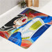 roar vegeta get angry bath rugs