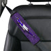 purple minnesota vikings nfl player Car seat belt cover - Grovycase