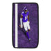 purple minnesota vikings nfl player Car seat belt cover