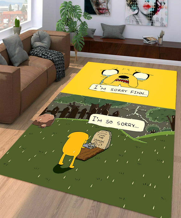 sad jack adventure time Living room carpet rugs