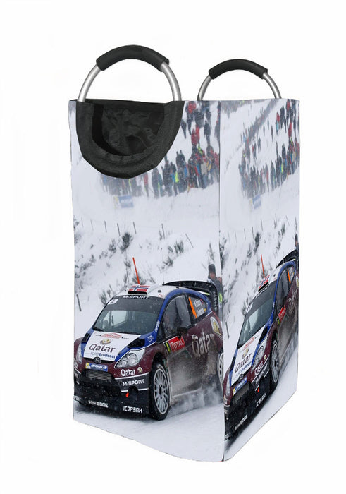 qatar championship car racing winter Laundry Hamper | Laundry Basket