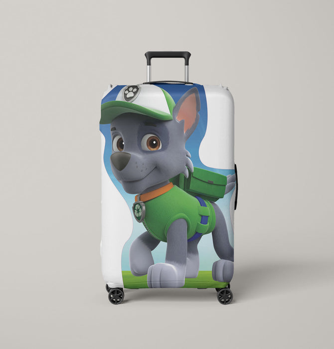 rocky dog of paw patrol kids Luggage Covers | Suitcase