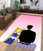 sailor moon in love aesthetic Living room carpet rugs