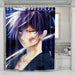 samurai kenshin anime shower curtains