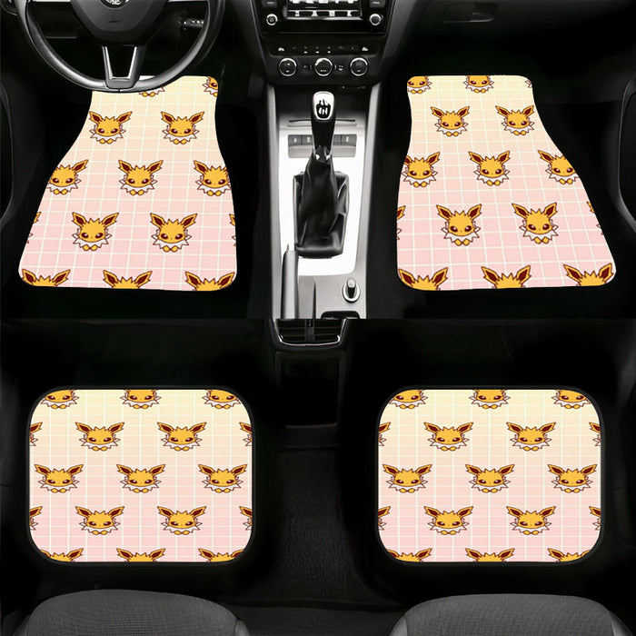 rectangle eevee species monster Car floor mats Universal fit