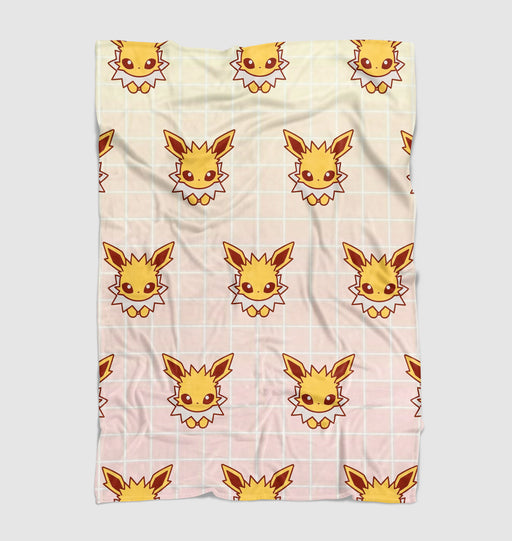 rectangle eevee species monster Ultra soft fleece blanket