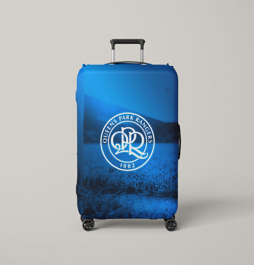 queens park rangers team blue logo Luggage Covers | Suitcase