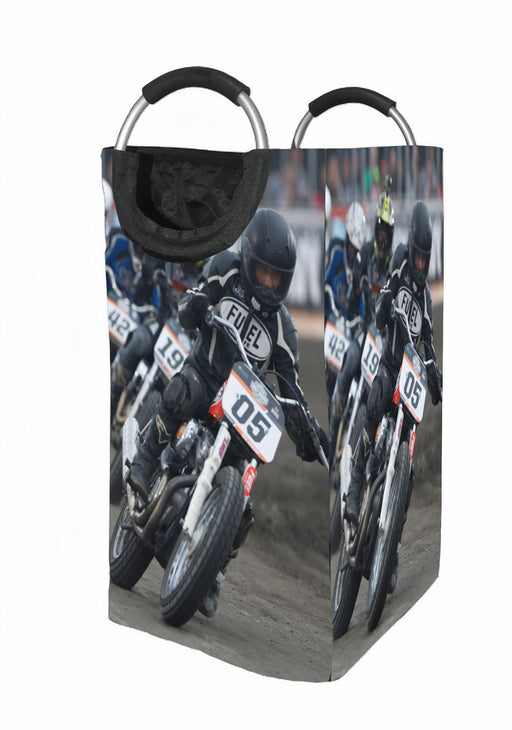 racing of motocross x games Laundry Hamper | Laundry Basket