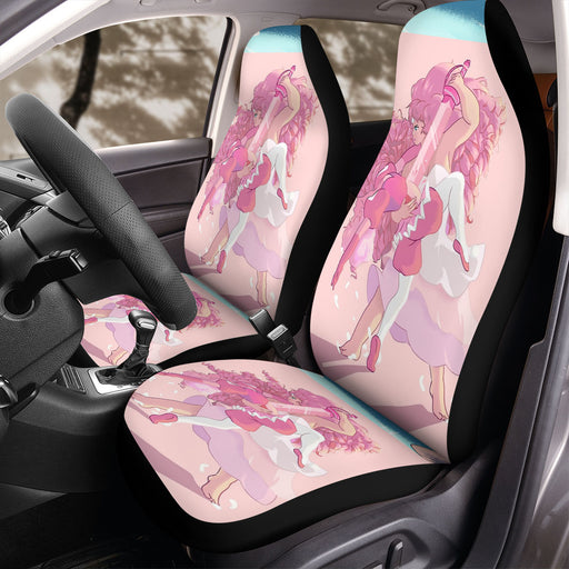 rose quartz and pink diamond Car Seat Covers