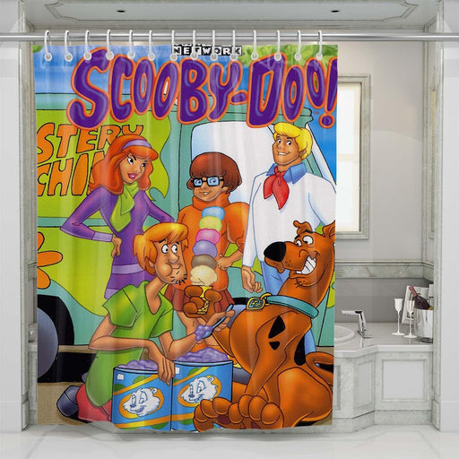 scooby doo cartoon network shower curtains