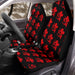 red nerv neon genesis evangelion Car Seat Covers