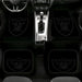 raiders oakland black fading Car floor mats Universal fit