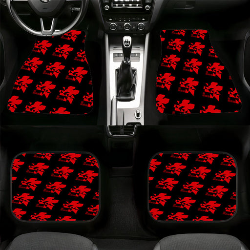 red nerv neon genesis evangelion Car floor mats Universal fit