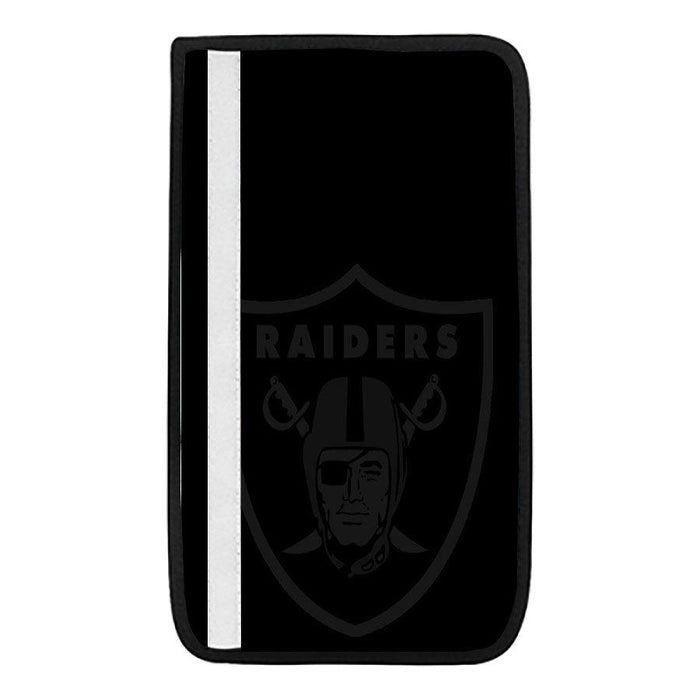 raiders oakland black fading Car seat belt cover