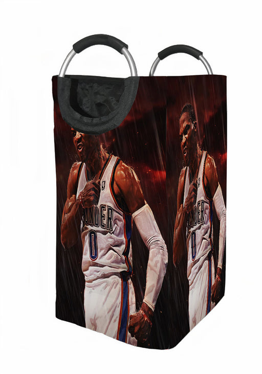 rain thunder zero player nba Laundry Hamper | Laundry Basket