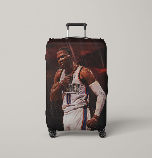 rain thunder zero player nba Luggage Covers | Suitcase