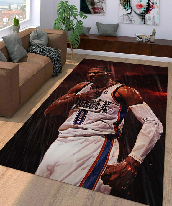 rain thunder zero player nba Living room carpet rugs