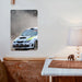 rally subaru for car racing Poster Metal print wall art