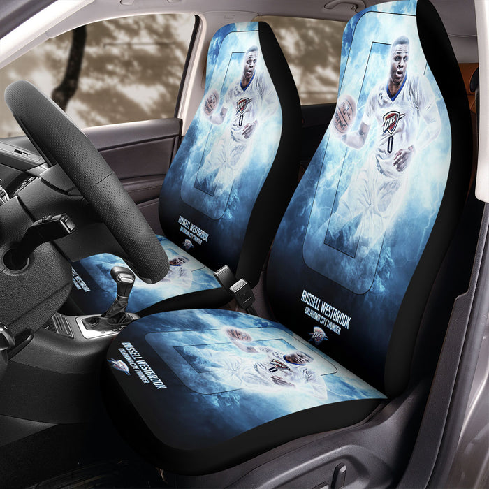 russel westbrook oklahoma city thunder Car Seat Covers