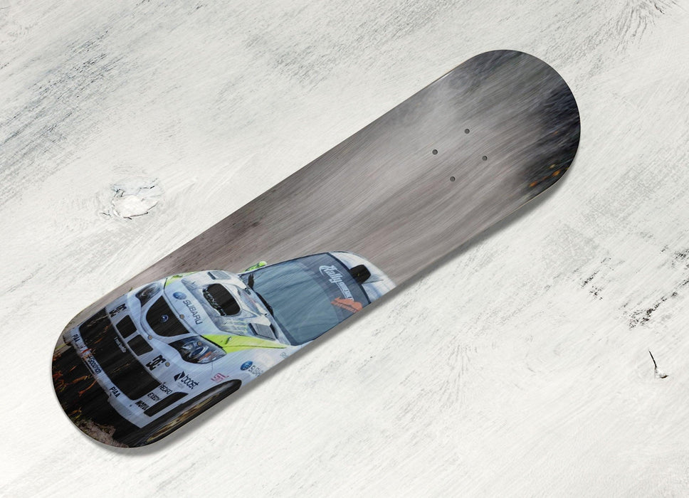 rally subaru for car racing Skateboard decks