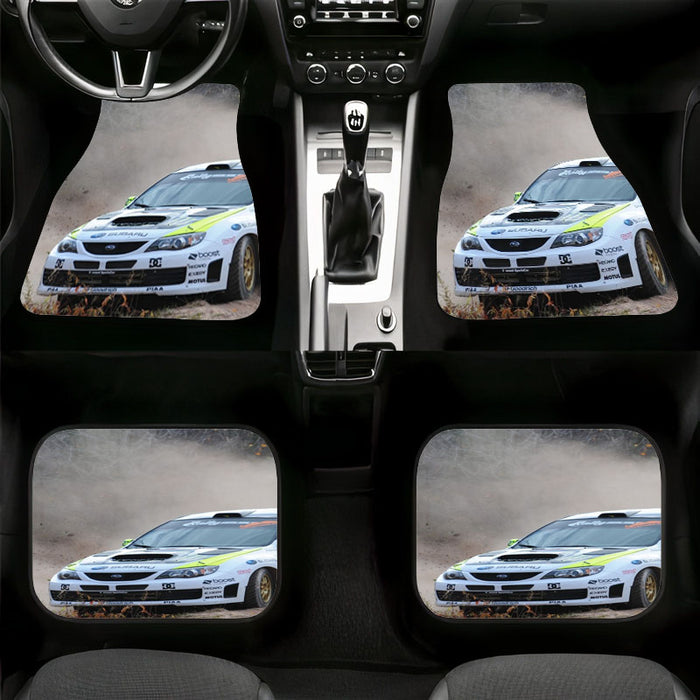 rally subaru for car racing Car floor mats Universal fit