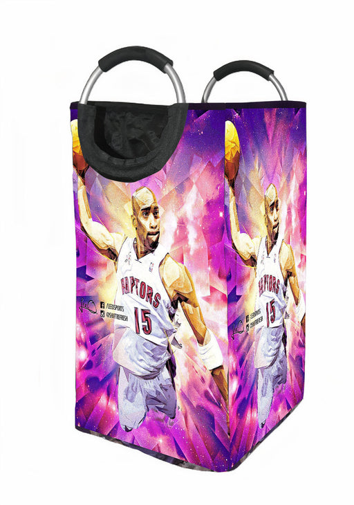 raptors cubism art basketball Laundry Hamper | Laundry Basket