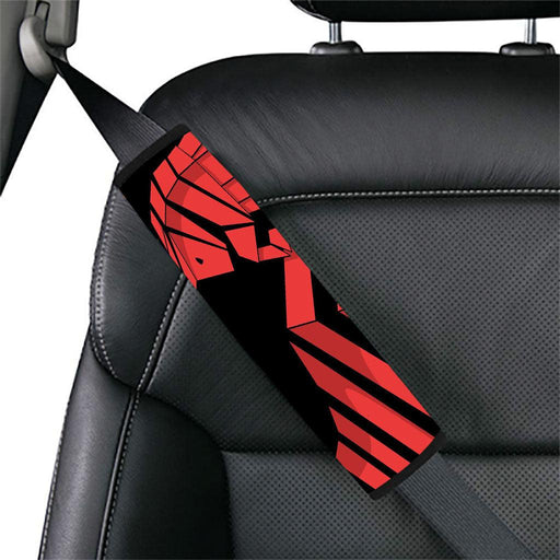 redbull pattern shape red Car seat belt cover