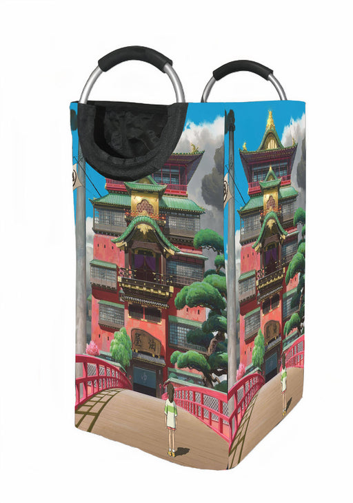 sen spirited away standing Laundry Hamper | Laundry Basket