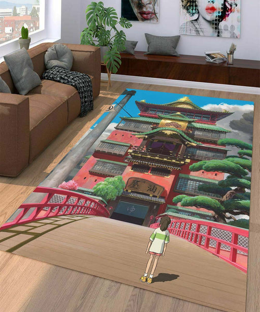 sen spirited away standing Living room carpet rugs