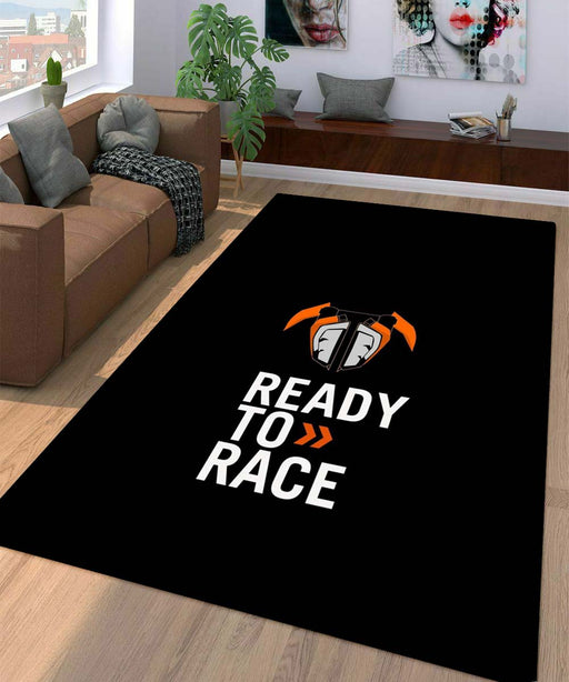 ready to race motorcycles vector Living room carpet rugs