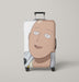 saitama head funny Luggage Covers | Suitcase