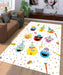 sesame street character Living room carpet rugs