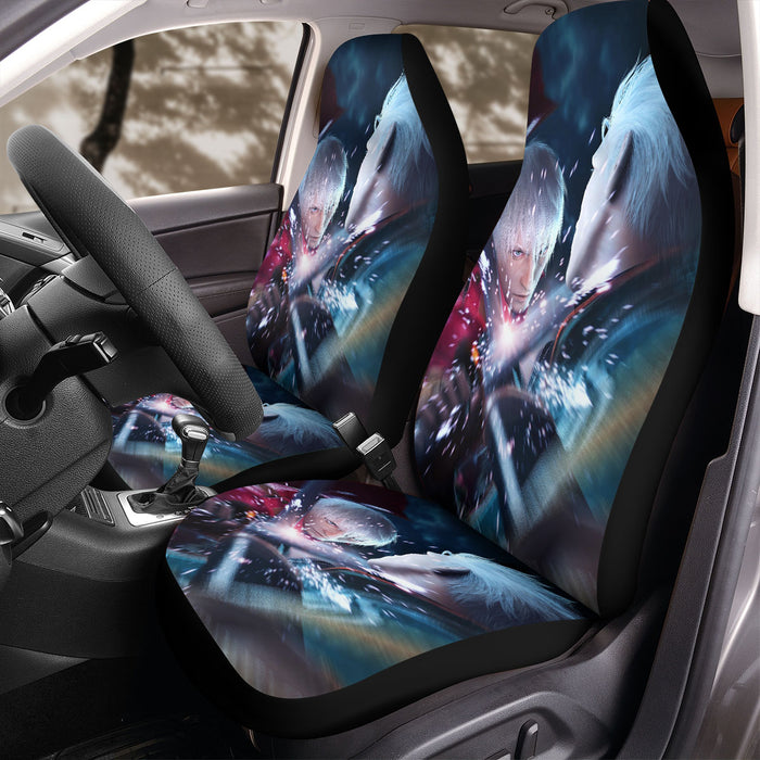 samurai fight graphic new game Car Seat Covers