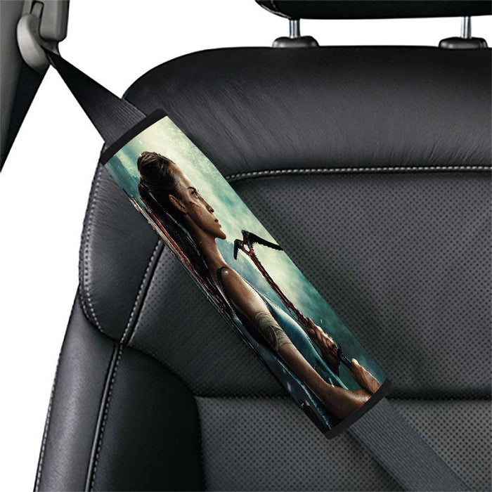 reborn of tomb raider with new lara croft Car seat belt cover - Grovycase