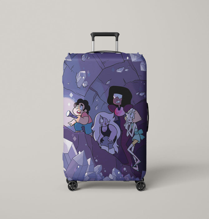 scared steven universe character Luggage Covers | Suitcase