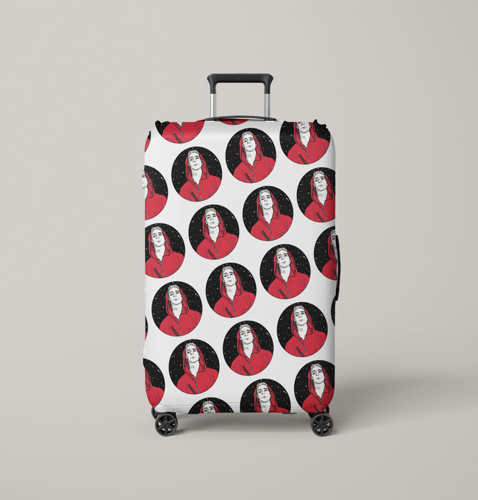 rio la casa de papel avatar Luggage Cover | suitcase