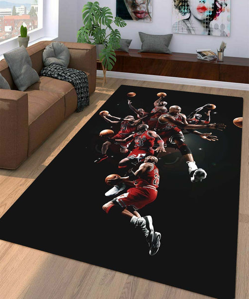 red bulls player powerful nba Living room carpet rugs