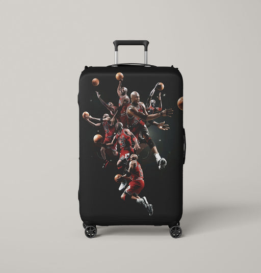 red bulls player powerful nba Luggage Covers | Suitcase