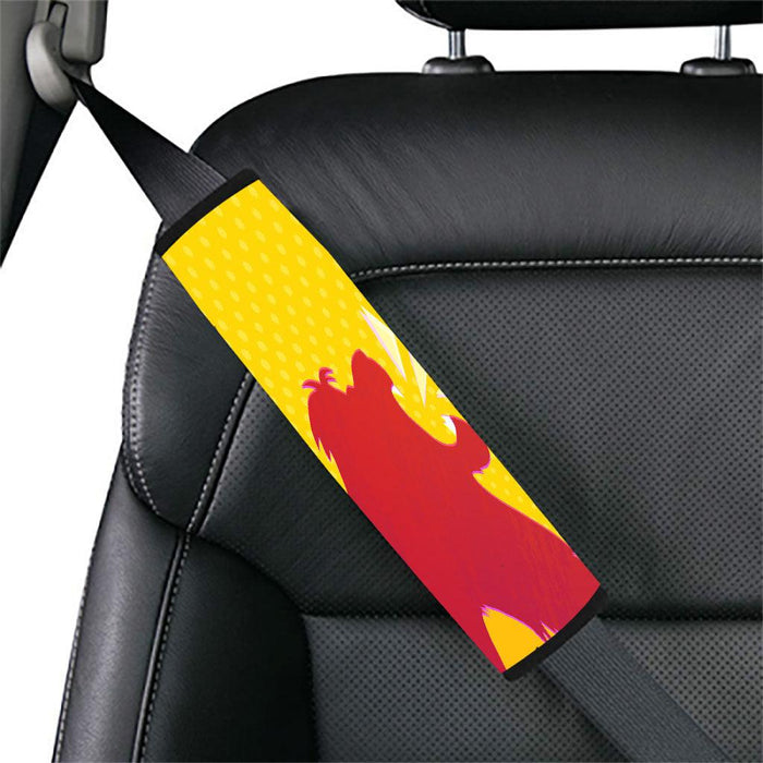 roar the lion king silhouette Car seat belt cover