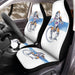 scary frieza dragon ball super Car Seat Covers