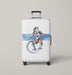 scary frieza dragon ball super Luggage Covers | Suitcase