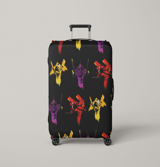 robot from neon genesis evangelion Luggage Cover | suitcase